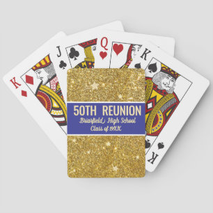 50th Class Reunion Classic Playing Cards