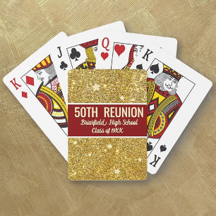 50th Class Reunion Classic Playing Cards