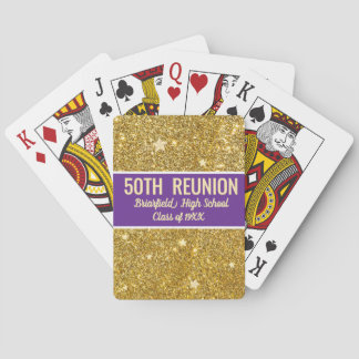50th Class Reunion Classic Playing Cards