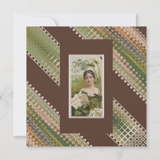 50th Custom Birthday Floral Beauties Thank You (Front)