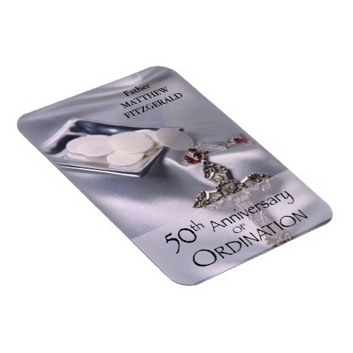 50th Custom Name Ordination Anniversary Chalice Magnet