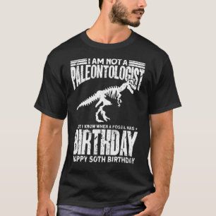50th Dinosaur Outfit 50th birthday T-Shirt