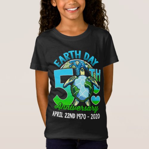 50th Earth Day Environment Protection Climate Chan T_Shirt