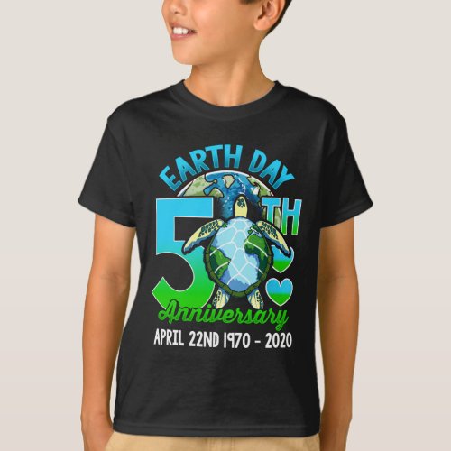 50th Earth Day Environment Protection Climate Chan T_Shirt