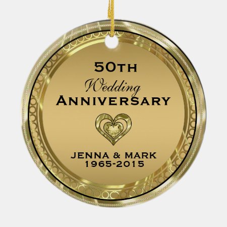 wedding anniversary ornaments