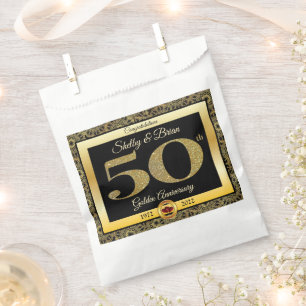 50th Golden Anniversary Favor Bag