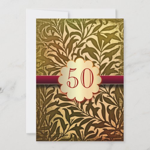 50th golden anniversary invitations