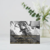 50th Golden Anniversary Save the Date Photo Announcement Postcard (Standing Front)