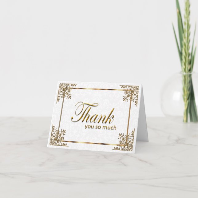 50th Golden Anniversary - Thank You Card (Front)