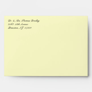 50th Golden Celebration Invitation Envelopes