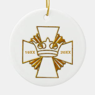 50th Golden Jubilee Priest Ordination Anniversary Ceramic Ornament