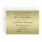 50th Golden Wedding Anniversary Invitation Card