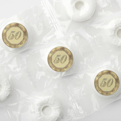 50th Golden Wedding Anniversary Party Favors