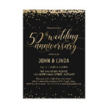 50th Golden Wedding Anniversary Party Invitation 50th Golden Wedding Anniversary Party Invitation