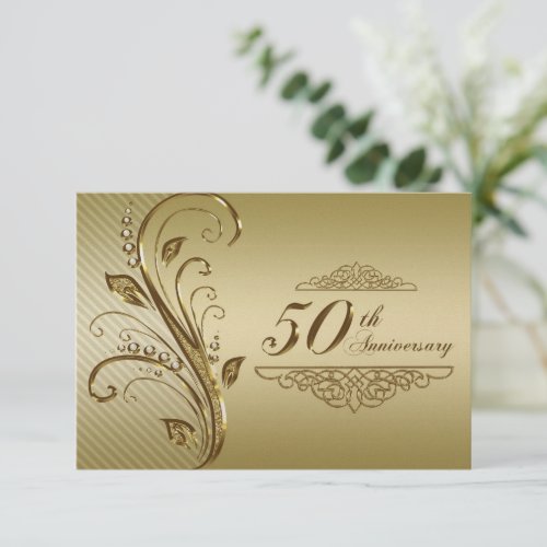 50th Anniversary RSVP Card