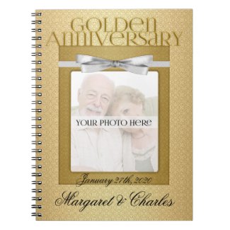 50th Golden Wedding Annivsersary Guest Book