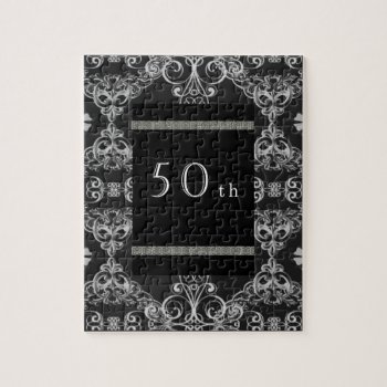50th Jigsaw Puzzle by Mechala at Zazzle