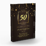 50th Luxury Wedding Anniversary Acrylic Award<br><div class="desc">50th Luxury Wedding Anniversary Acrylic Award.</div>