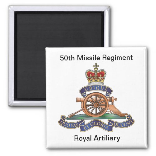 50th Missile Regiment RA Magnet