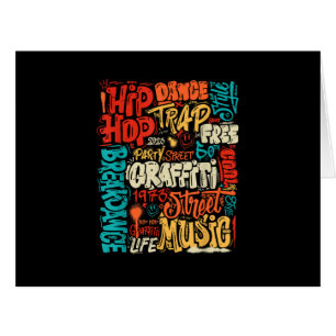 50th Music And Hip hop Graffiti Cassette Vintage R