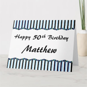 50th or Any Age Birthday-BIG Card