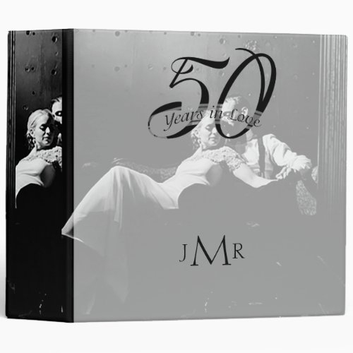 50th Photo Wedding Anniversary Binder