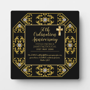 50th PRIEST Ordination Anniversary Personalized Plaque
