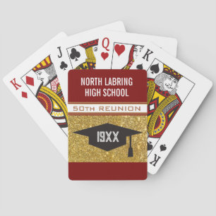 50th Reunion! Customized Partytime Poker Cards