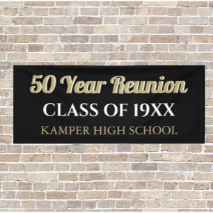 50th Reunion Fun! CUSTOM Reunion banner