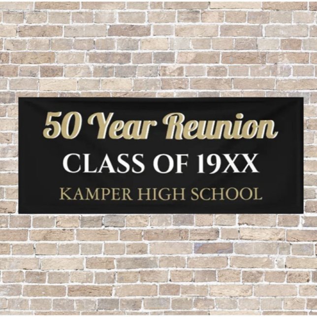 50th Reunion Fun! CUSTOM Reunion banner (Creator Uploaded)