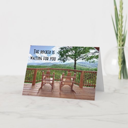 50th ROCKER IS WAITING FOR YOU HUMOR