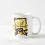 50th wedding anniversary 3w coffee mug