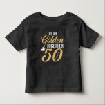 50th Wedding Anniversary 50 Years Golden Couple Toddler T-shirt<br><div class="desc">50th Wedding Anniversary 50 Years Golden Couple</div>