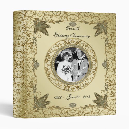 50th Wedding Anniversary Binder