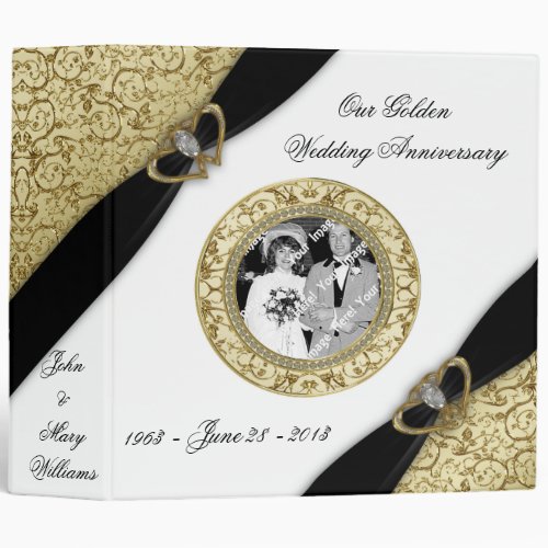 50th Wedding Anniversary Binder