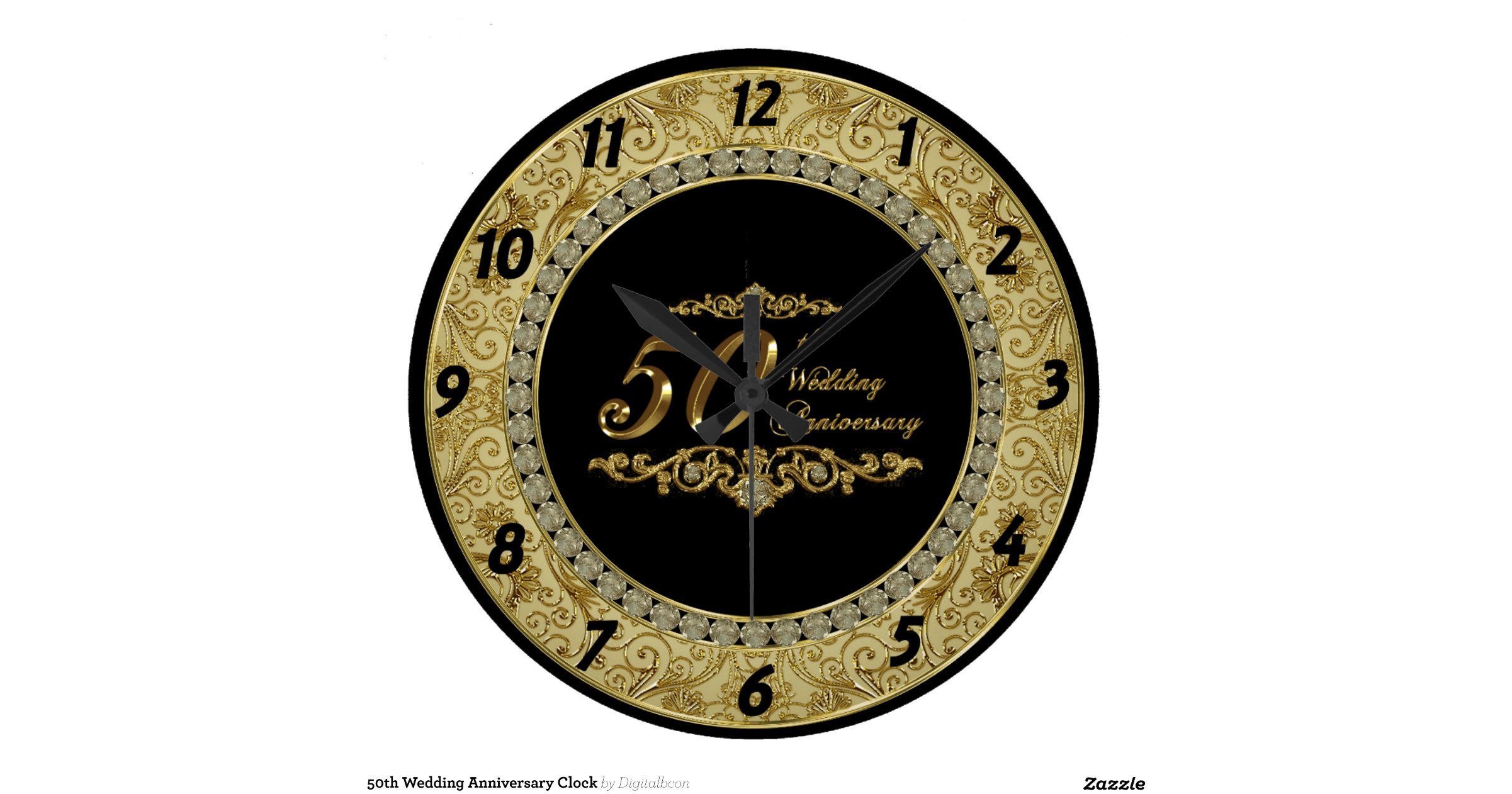 50th_wedding_anniversary_clock-rd0e4bf3d949040f0aae509f045ee6de7_fup13 ...