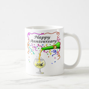50th wedding anniversary coffee mug
