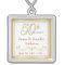 50th Wedding Anniversary Commemorative Pendant