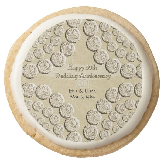 50th Wedding Anniversary Cookies Zazzle 50th Wedding Anniversary Cookies