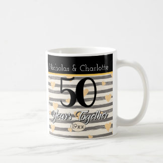 50th Wedding Anniversary Custom Coffee Mug