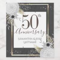 50th Wedding Anniversary Floral