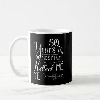 50th Wedding Anniversary for Him Couple 50 Years o Coffee Mug