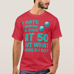 50th Wedding Anniversary For Him Her 50 Birthday F T-Shirt