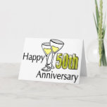 50th Wedding Anniversary Gifts Card