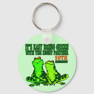 50th Wedding Anniversary Gifts Keychain