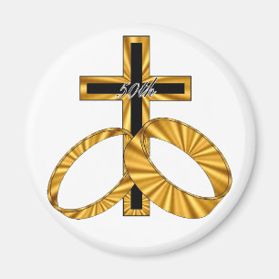 50th Wedding Anniversary Gifts Magnet