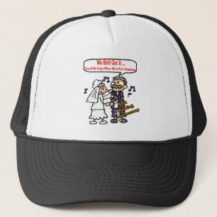 50th Wedding Anniversary Gifts Trucker Hat
