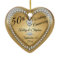 50th Wedding Anniversary Gold Diamonds Keepsake