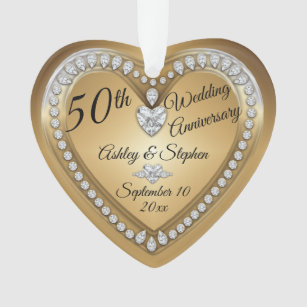 wedding anniversary ornaments