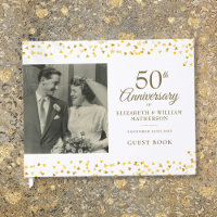 50th Wedding Anniversary Gold Hearts Photo